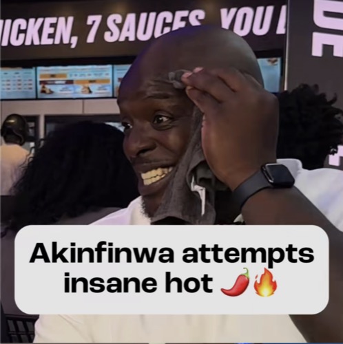 Akinfinwa insane hot
