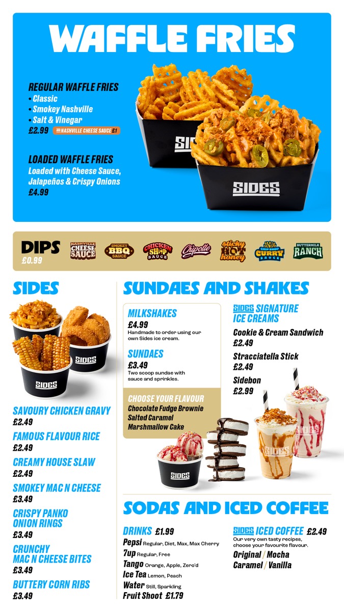 SIDES Menu